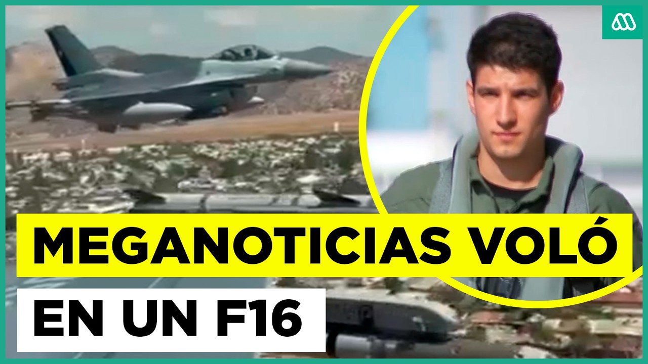 FACh conmemor&oacute; 96 a&ntilde;os de historia con desfile a&eacute;reo: Meganoticias vol&oacute; en un F16