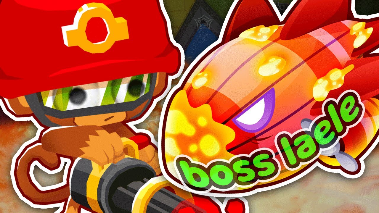 Tentando passar esse novo boss com nome esquisito 😐🤙 no bloons