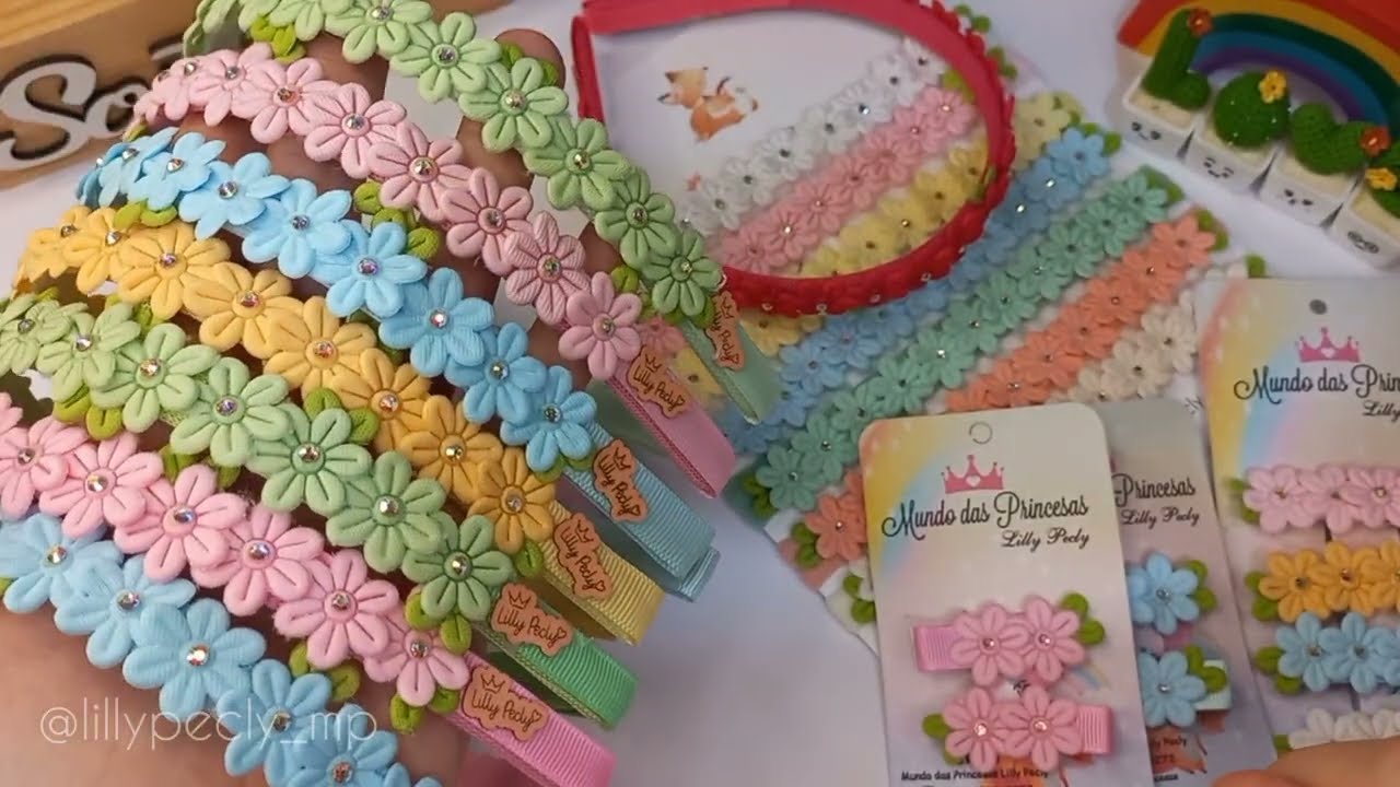 🎀 Flower Tiara  - Coleção Flower 
