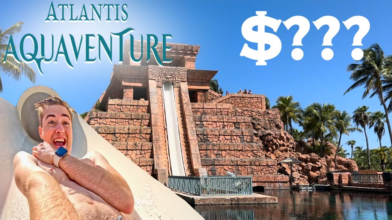 I Visited the Most Expensive Water Park in the World | Atlantis Aquaventure Bahamas Vlog