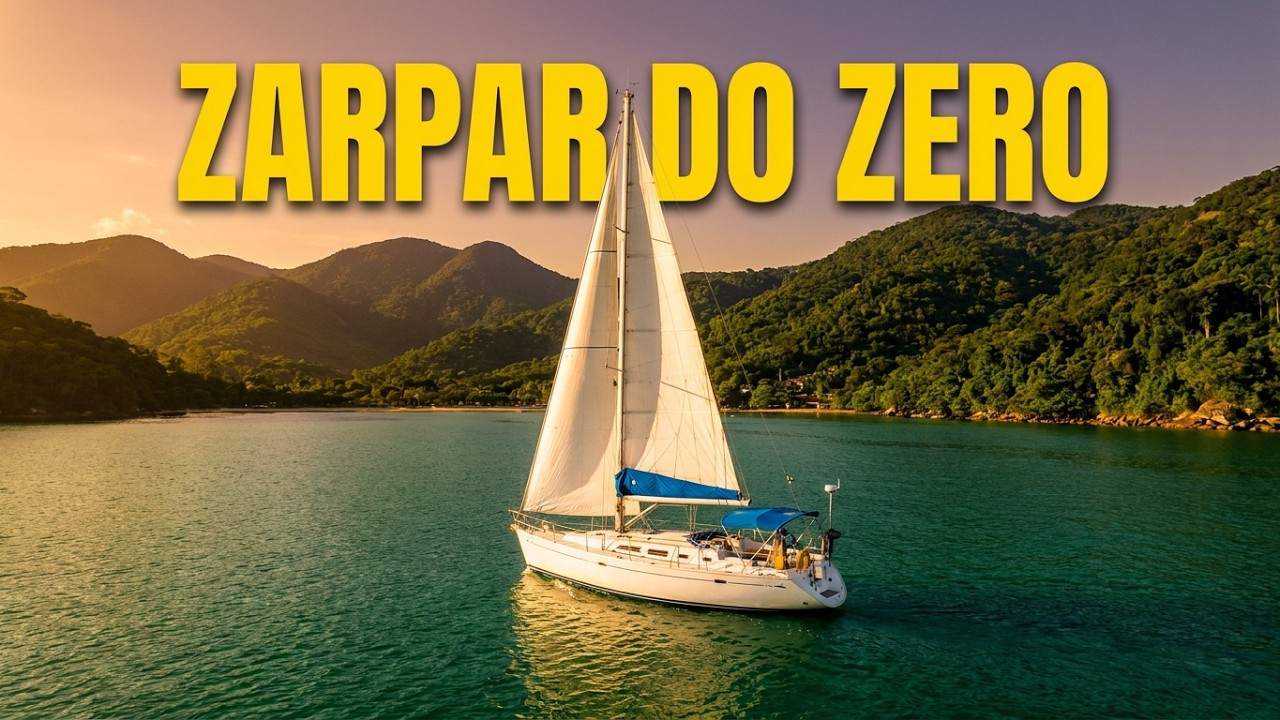 Como montar, preparar e zarpar um veleiro de 30 pés - sem cortes