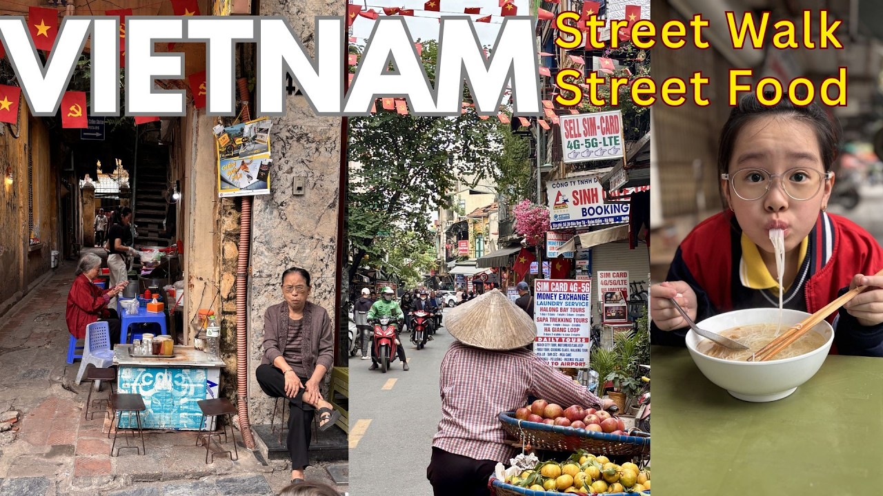 Vietnam Street & Food - What I saw and explored !