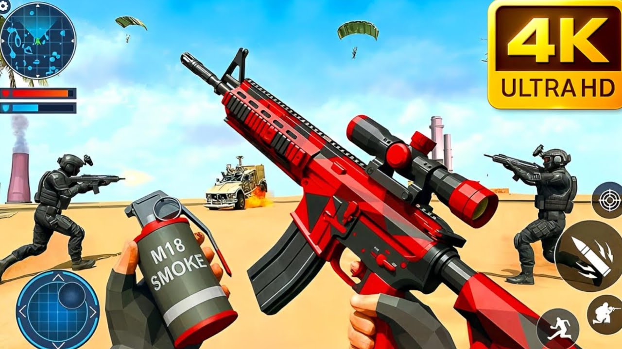 Anti-Terrorist Combat Mission 🔥 Campaign Sin City Level 1–10 Full Gameplay