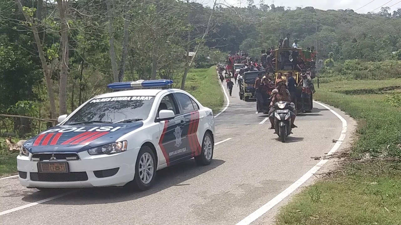 TRADISI TARIK BATU KUBUR SUMBA BARAT...SUMBA TRADISONAL