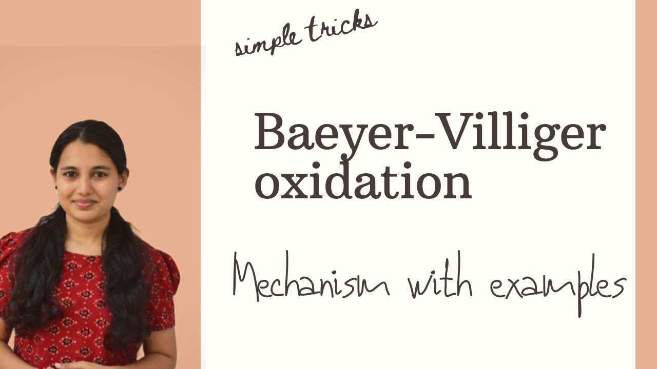 Baeyer-Villiger oxidation mechanism || Named reactions || solved examples