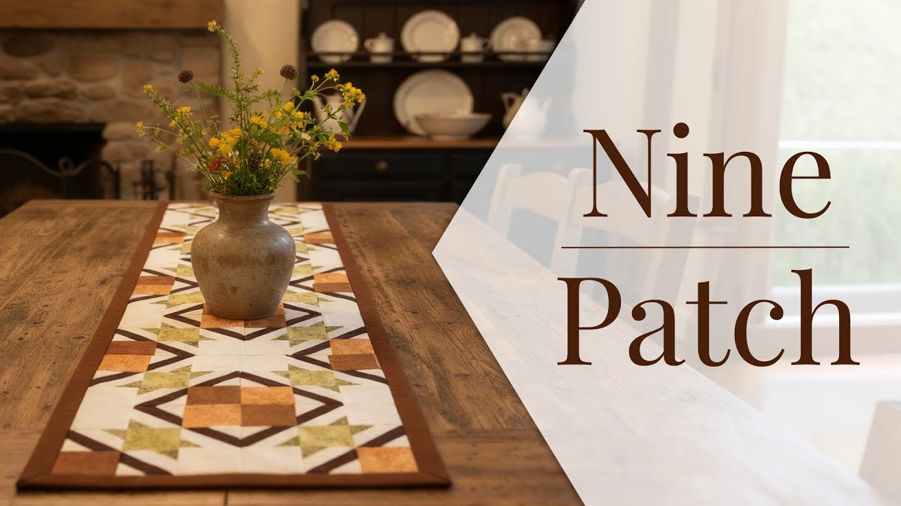 Do B&aacute;sico ao Incr&iacute;vel: Transforme o Nine Patch em Blocos Modernos | Patchwork Sem Segredos
