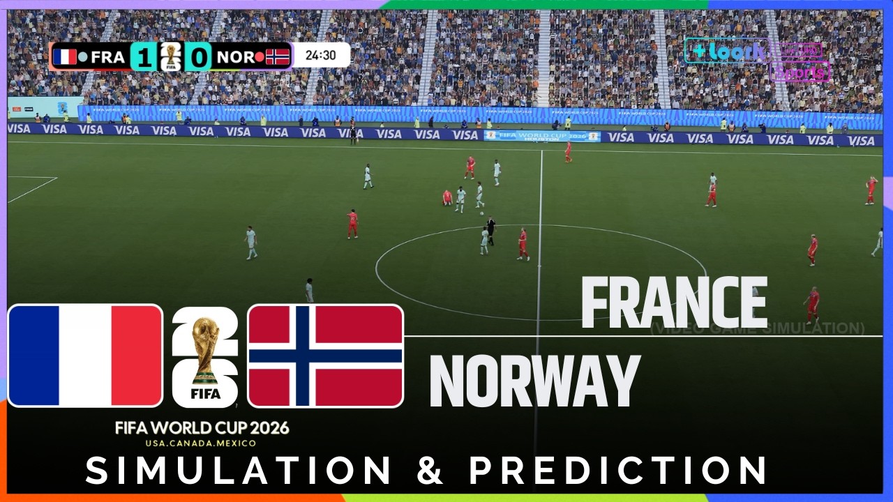 ⚽ France vs Norway | 2026 World Cup | Realistic Prediction and Recreation (Gameplay)