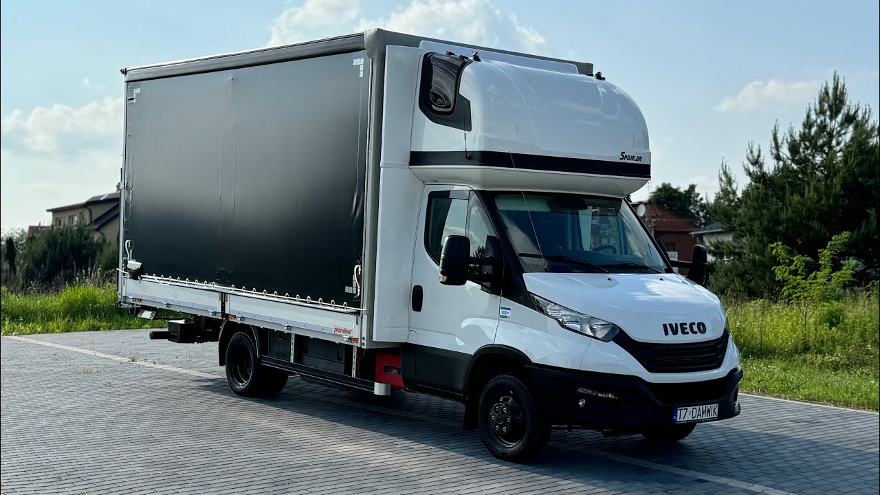 Sprzedam Iveco Daily 2022r 50/35C16 ‼️BLACK EDITION 3.0 Plandeka Winda Palfinger 12 Palet 2x Firanka