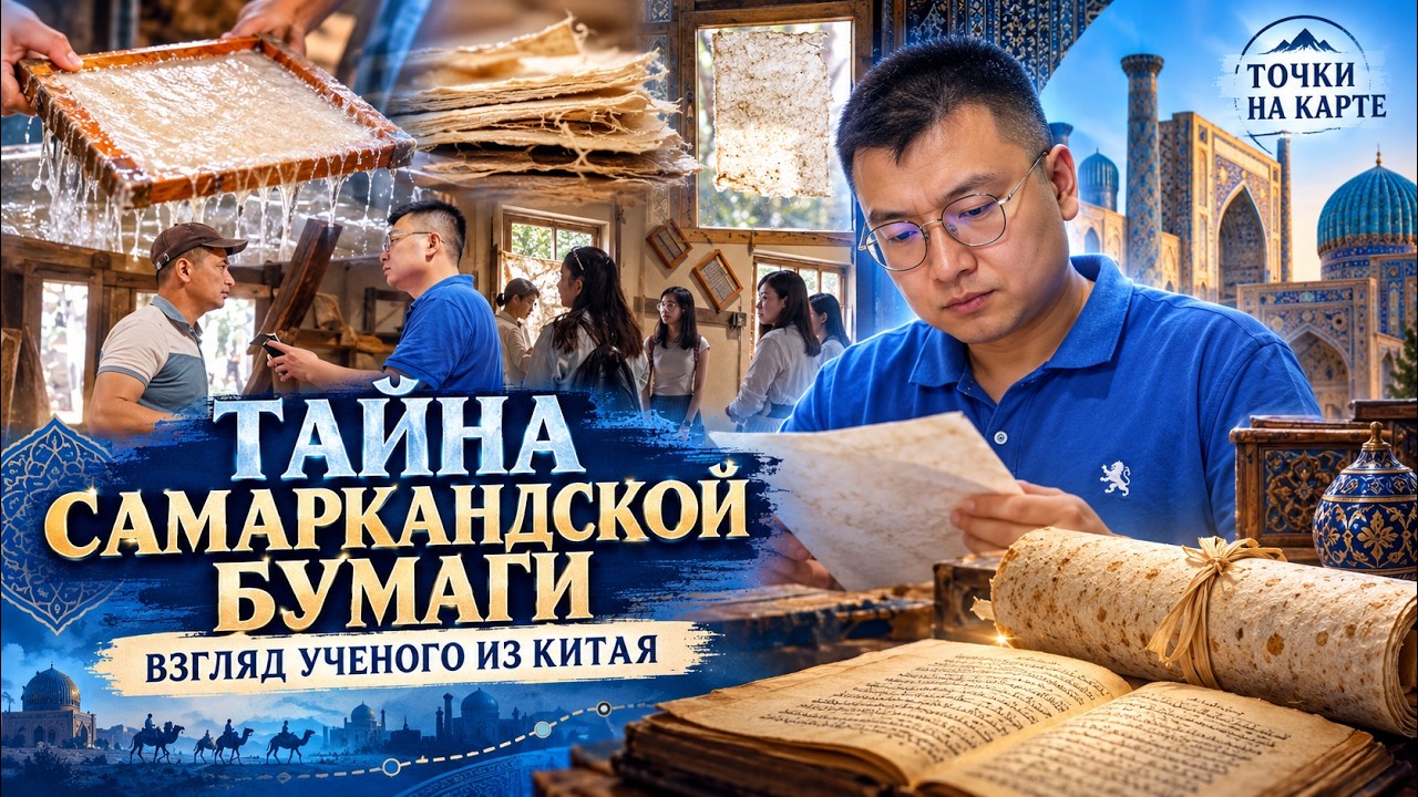 Тайна самаркандской бумаги: взгляд ученого из Китая | Точки на карте (22.10.2026)