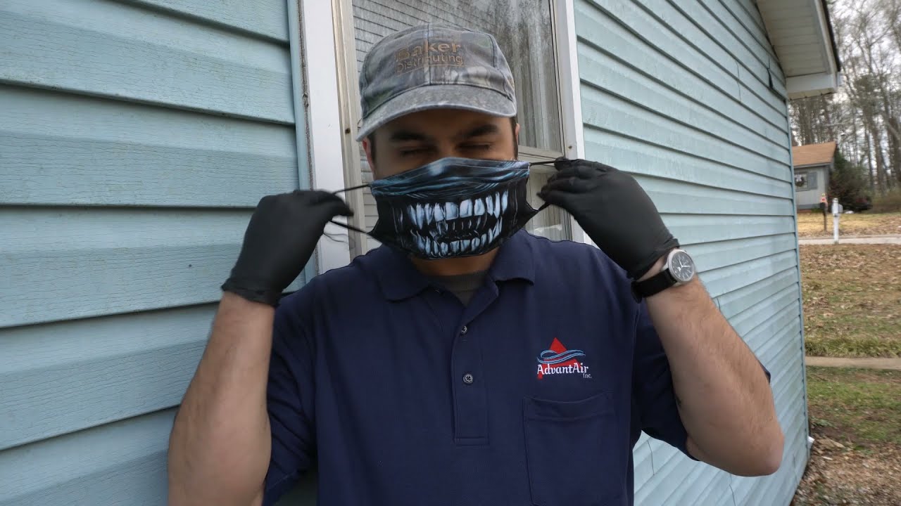 Cleaning NASTY GUNK off a Trane blower! This is how to clean a blower!