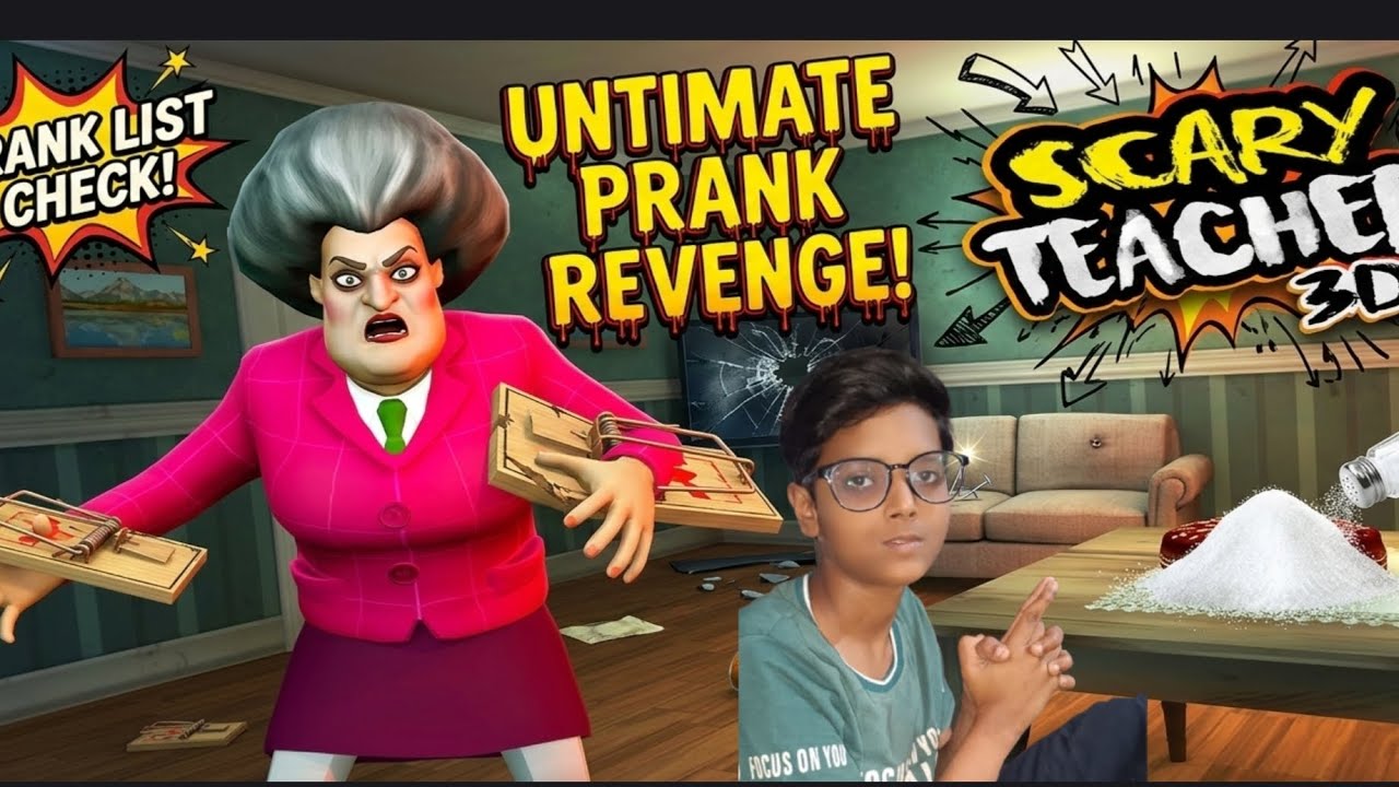 Scary Teacher 3D Gameplay!