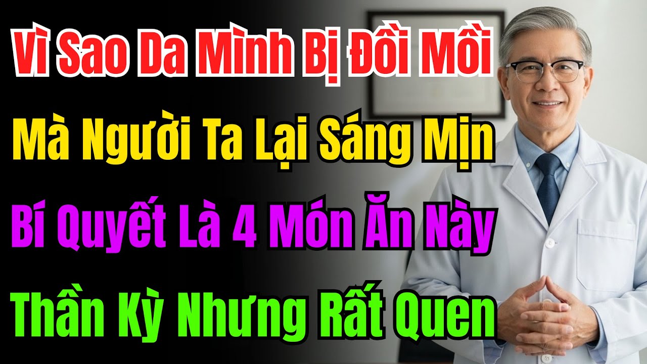 Tại Sao 50 Tuổi Người Đầy Đồi Mồi Người Da Đẹp? Bí Mật Nằm ở 4 Món Ăn Thần Kỳ Này!