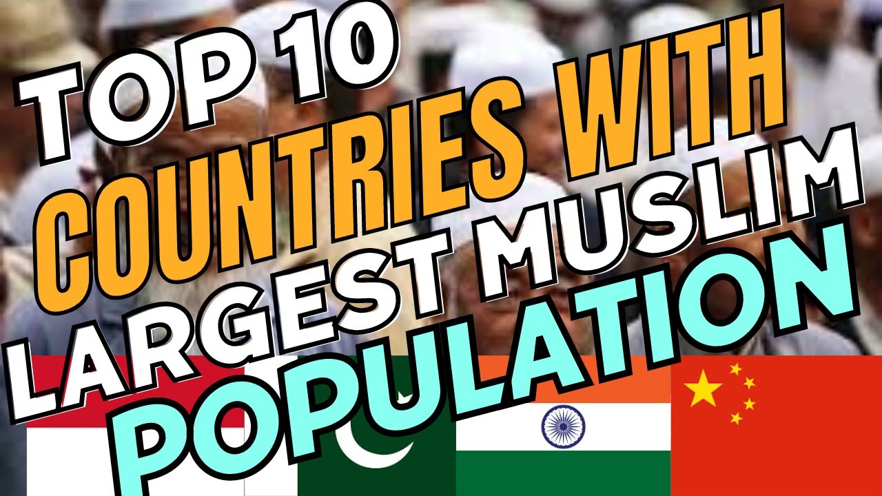 Top 10 Countries with Largest Muslim Population | Largest Muslim Population Countries