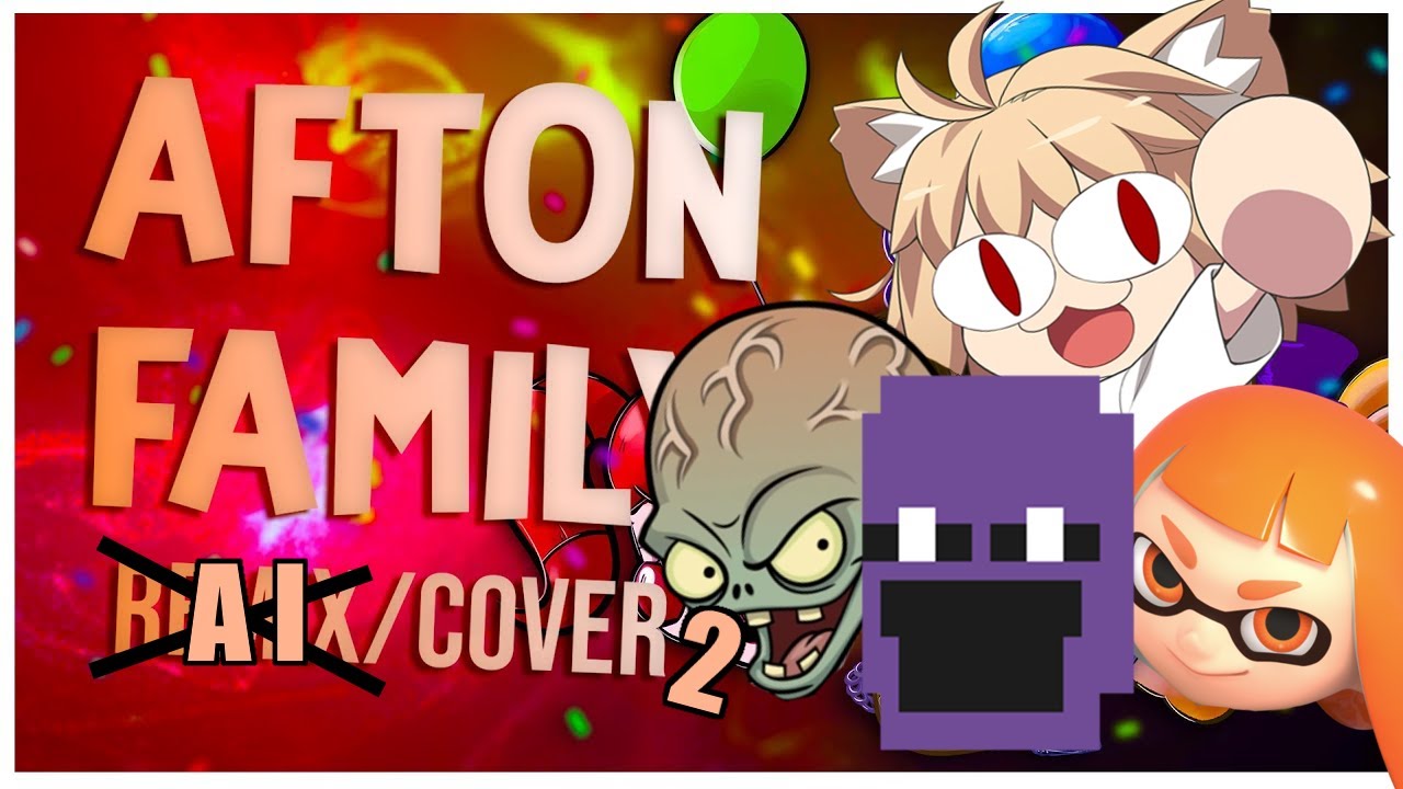 Afton Family but various characters sing it 2 (AI Cover)