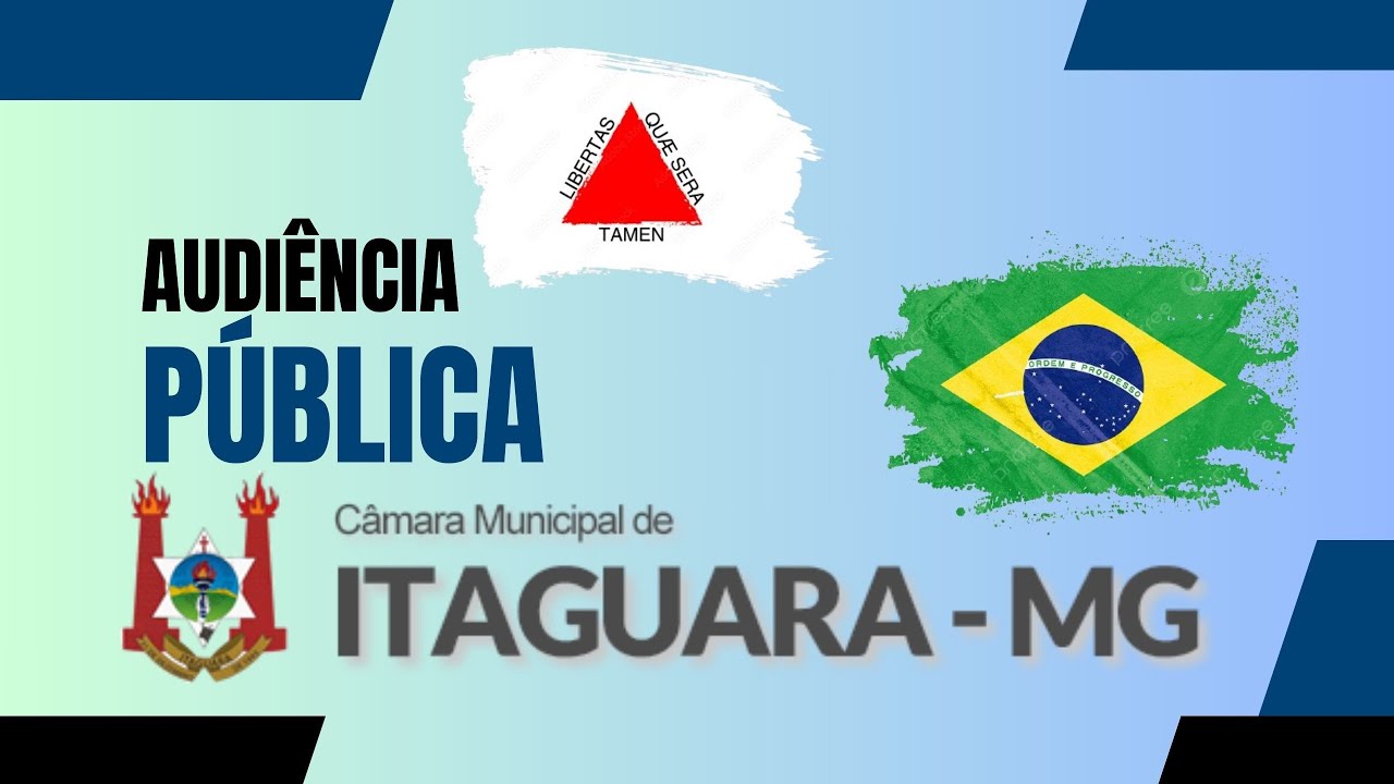1ª AUDIÊNCIA PÚBLICA DA CÂMARA MUNICIPAL DE ITAGUARA - 09/03/2026
