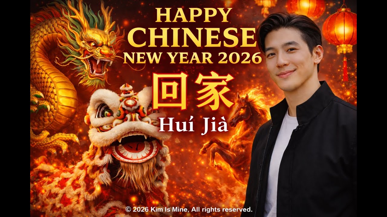 IMLEK 2026, New Song , Happy Chinese New Year 2026 拼音 Huí Jiā - Pulang - Gōngxǐ gōngxǐ