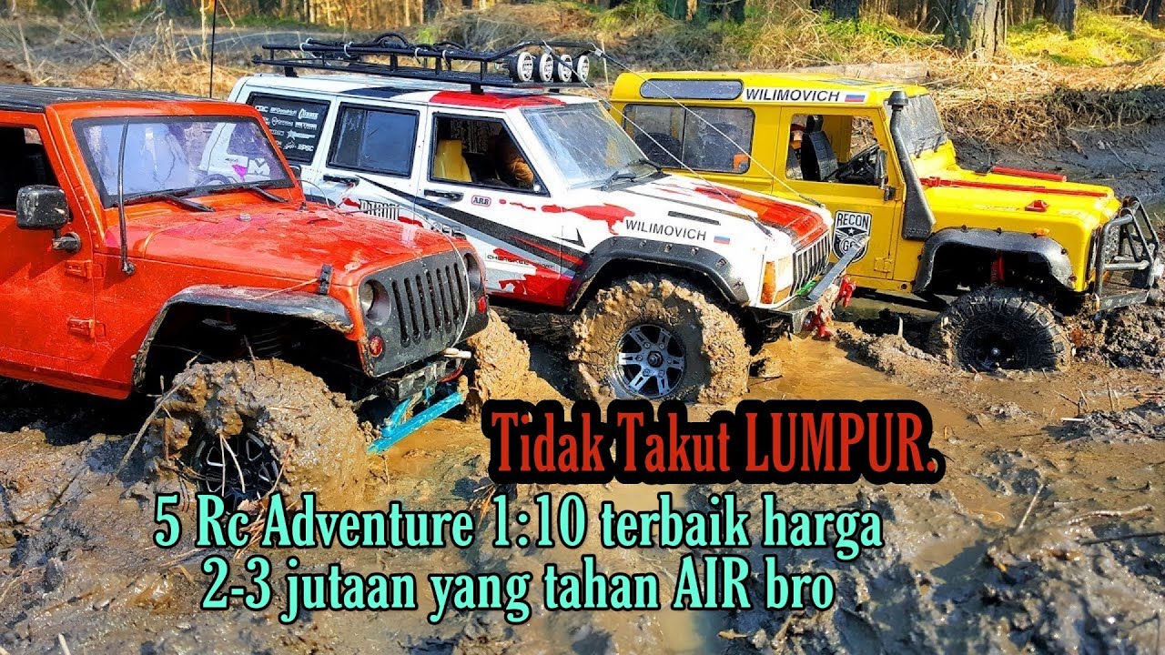 Lumpur? Siapa Takut? 5 RC Adventure Terbaik Harga 2-3jutaan yang TAHAN AIR