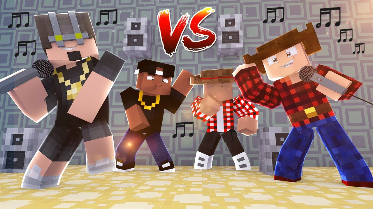 Minecraft: FUNK VS SERTANEJO!