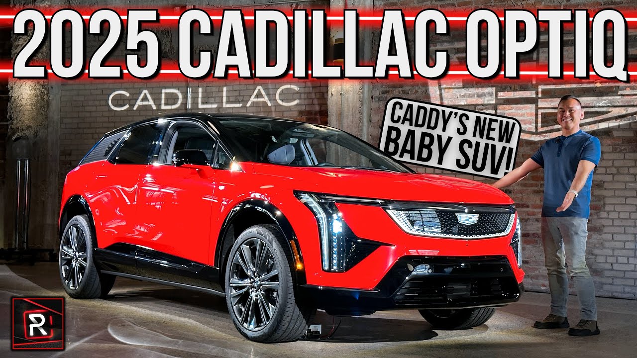 The 2025 Cadillac Optiq Is A Bold New Baby Luxury SUV With Escalade Vibes