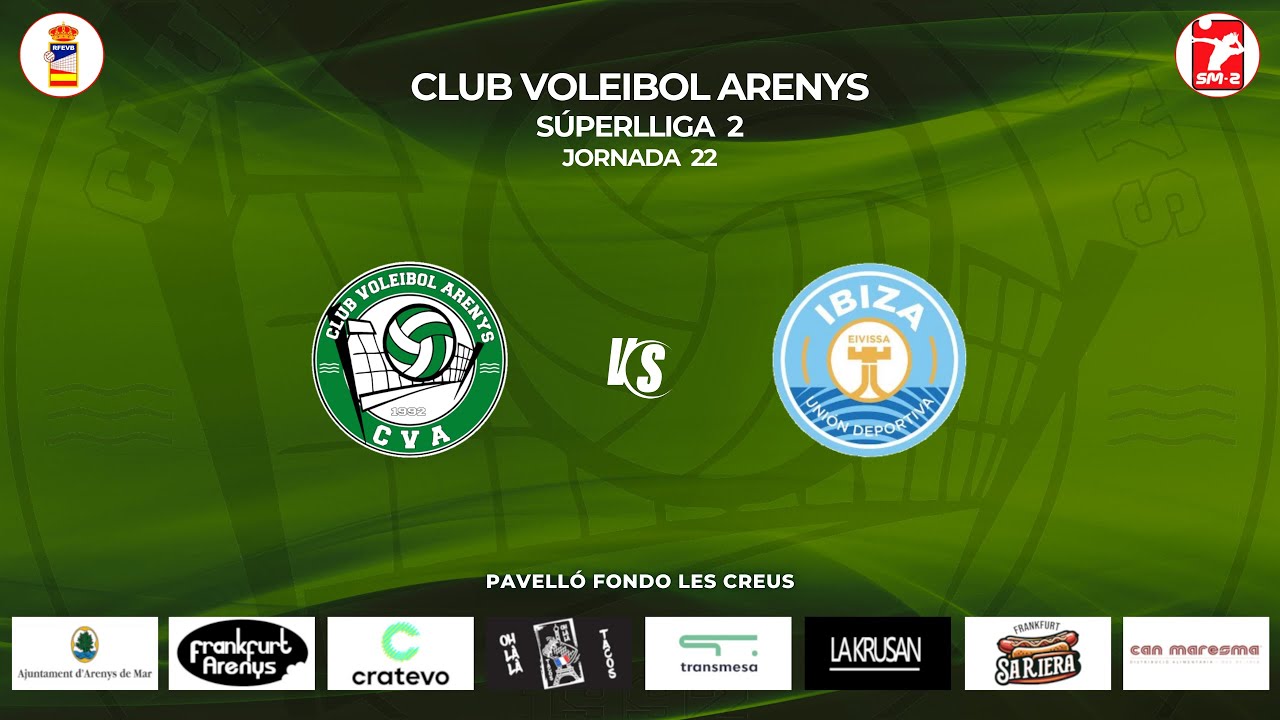 Cratevo Vòlei Arenys vs UD Ibiza Voley