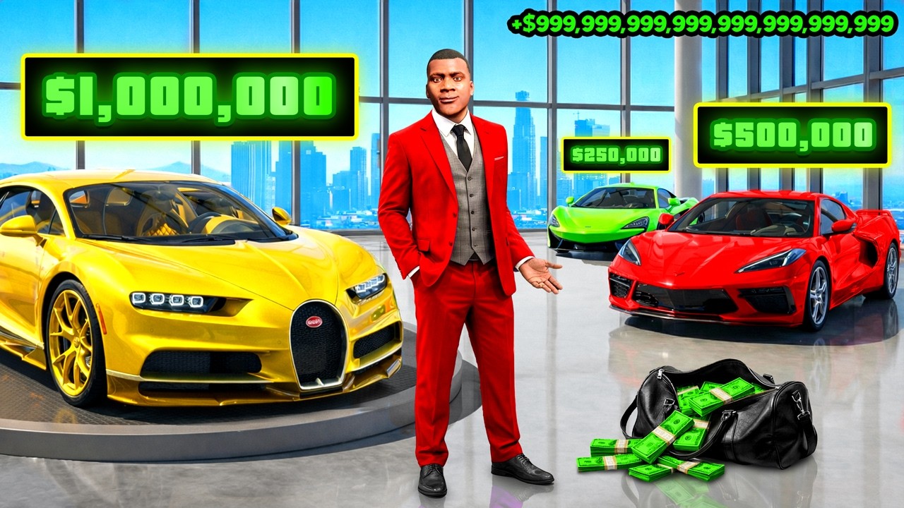 I Bought a CAR DEALERSHIP in GTA 5!
