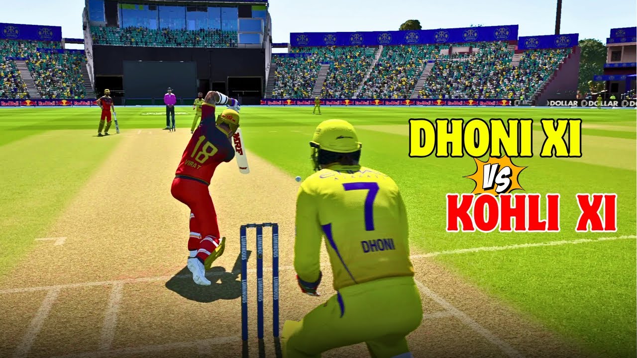 🔥🤯KOHLI XI 🆚 DHONI XI - Battle Of The ERA - Last Over Thriller | Cricket 24