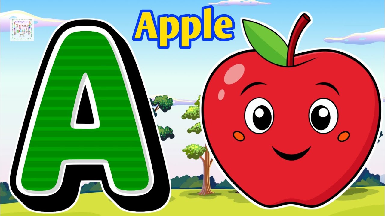 ABC Rhymes for Toddlers |A to Z ABC Phonics Song for Kids | Phonics Fun with A for Apple #kidssongs 