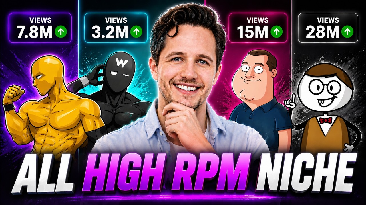 The ONLY HIGH RPM Niches You Should Try in 2026 To Make Money. 