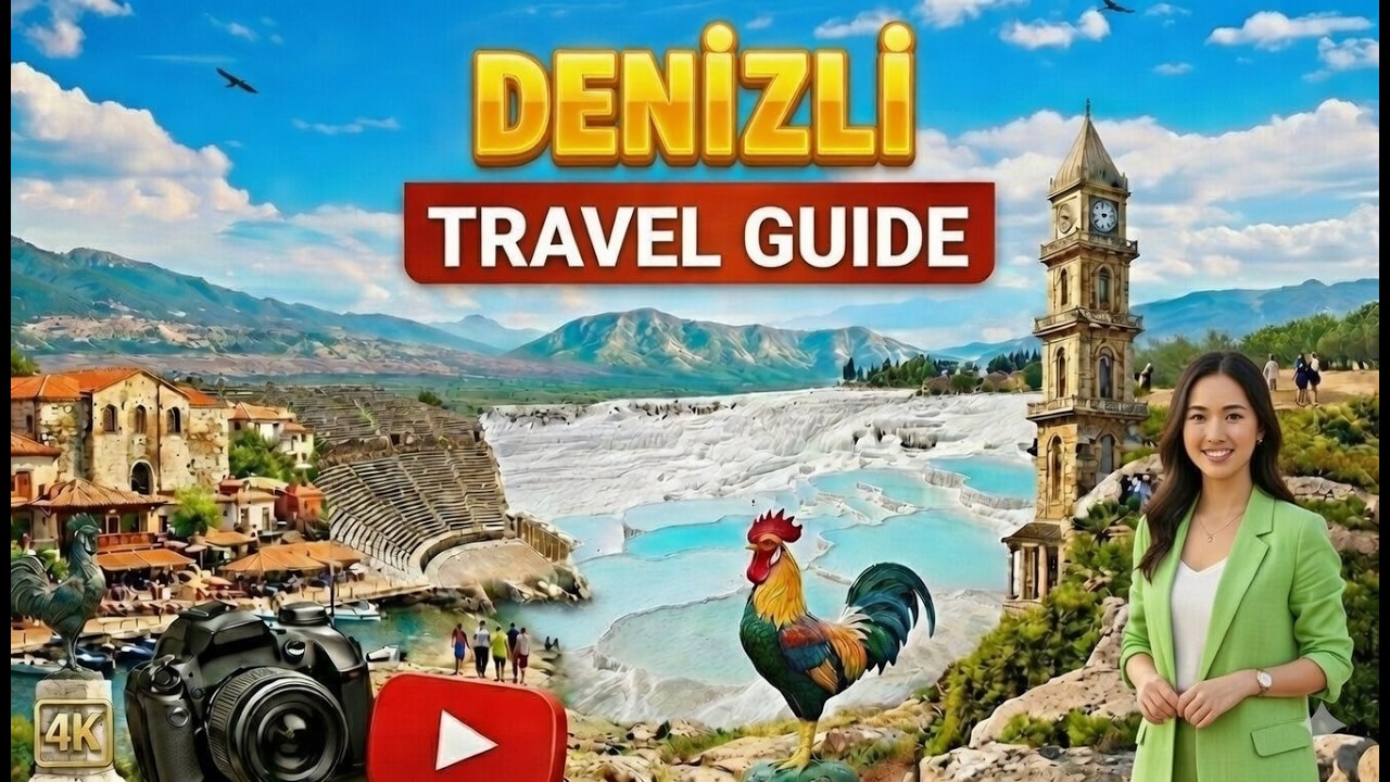 Top 10 Places to Visit in Denizli | The Most Beautiful Places to Visit in Denizli