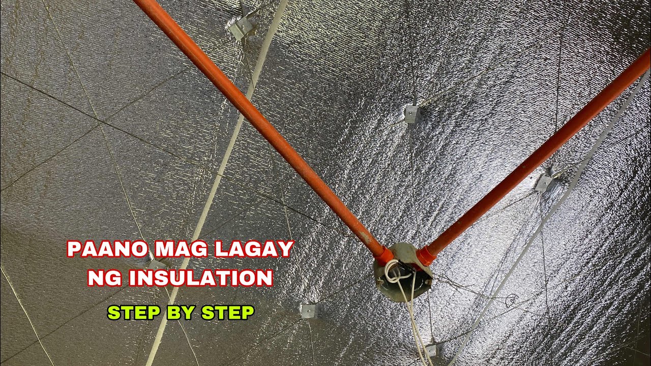 Paano Mag Install Ng Insulation Step By Step