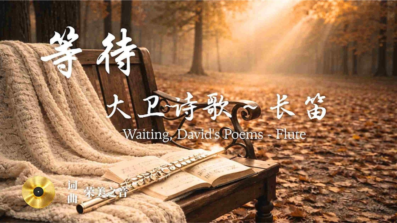 灵魂深处静谧的旋律《等待-大卫诗歌-长笛》被恩典托住的寂静深处｜如深夜里的一场无声祷告｜没有节奏的催促｜圣灵气息起伏的自然韵律。