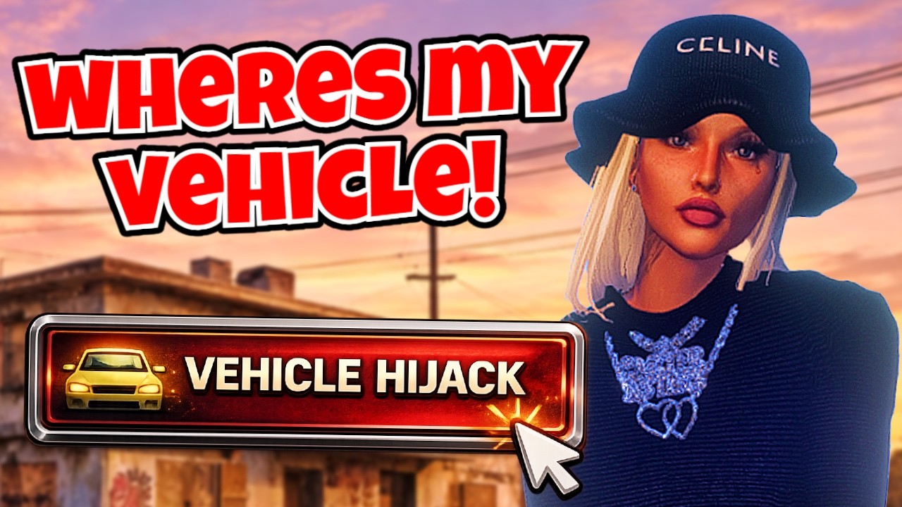 Vehicle Hijacking Angry Mechanics In GTA RP!