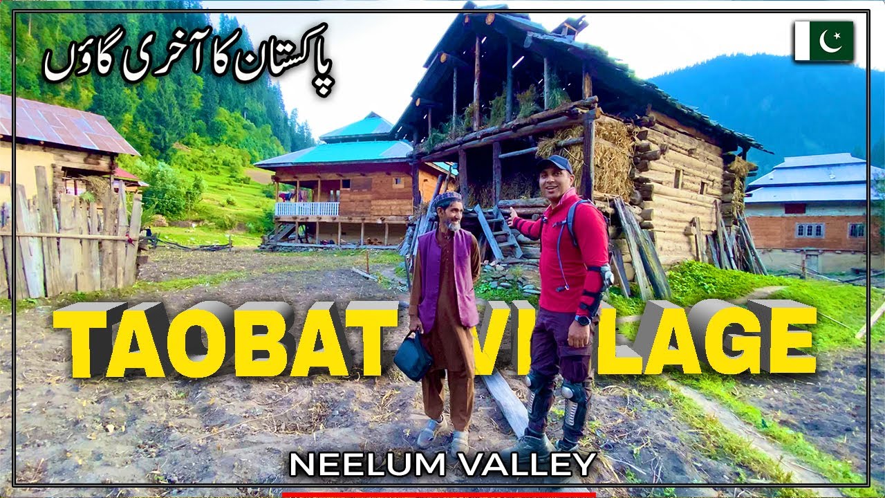 Pakistan's Last Village 🇵🇰 | Taobat Neelum Valley Kashmir | Motorcycle Adventure Tour