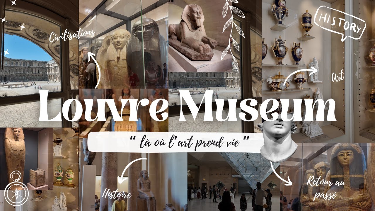 مومياء حقيقية في اللوفر😨؟؟! ما السر وراء لوحة الموناليزا ؟ 🤔🖼️ … Louvre Museum
