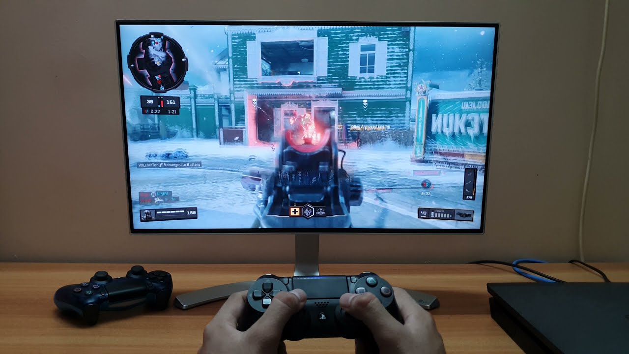 COD Black Ops 4 Multiplayer Gameplay PS4 Slim (1080P Monitor)