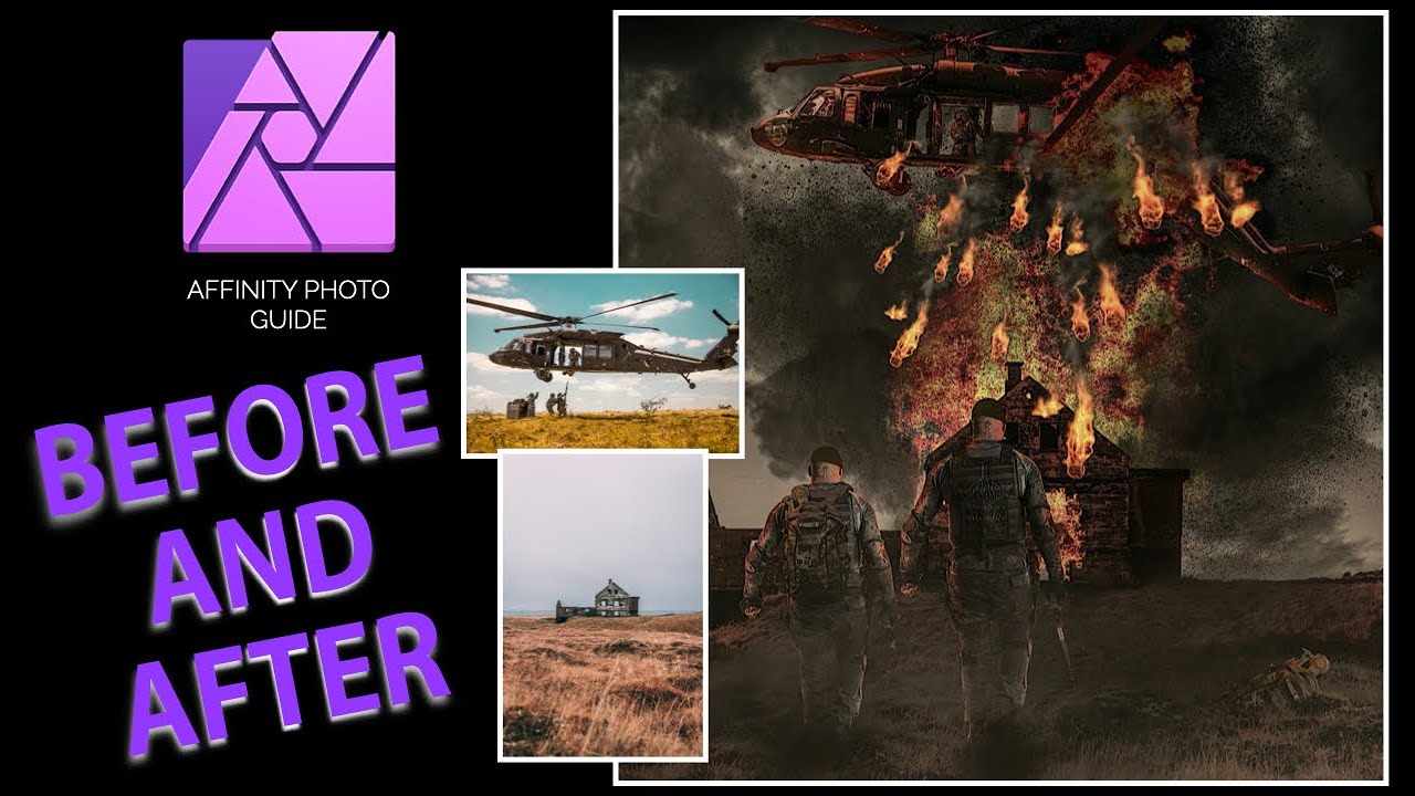 Affinity Photo full Composite Tutorial (Extraction)