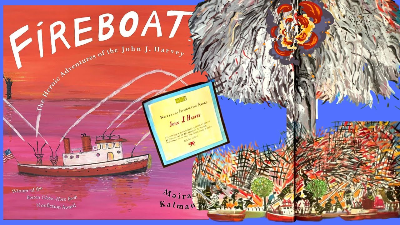Fireboat: The Heroic Adventures of the John J. Harvey(bravery, courage, resilience){9/11 Story Book}