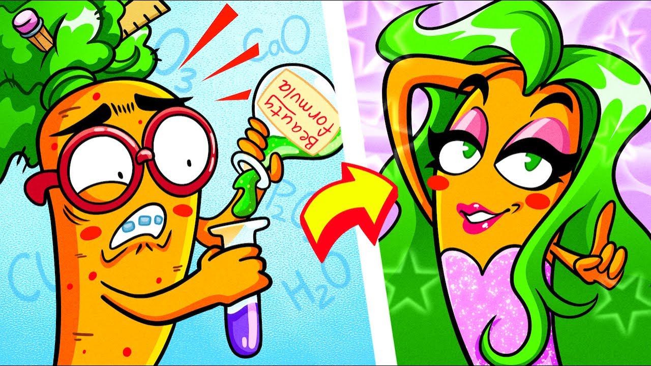 From NERD to CUTIE || Best Ways to Become Popular by Pear Couple