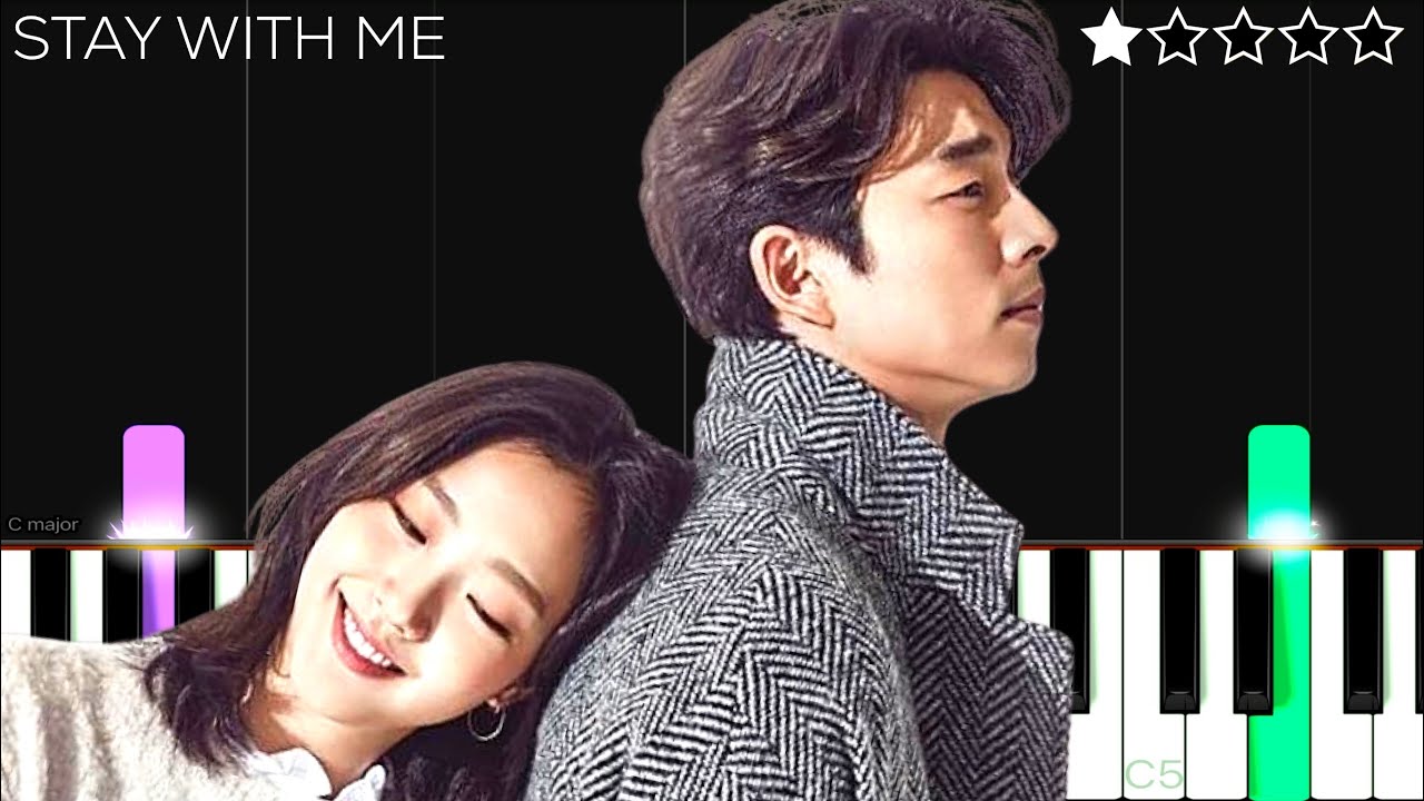 Goblin OST - Stay With Me | EASY Piano Tutorial