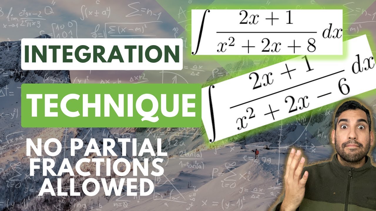 Partial Fraction Decomposition is NOT allowed in this integral! #calculus #mathematics #integral