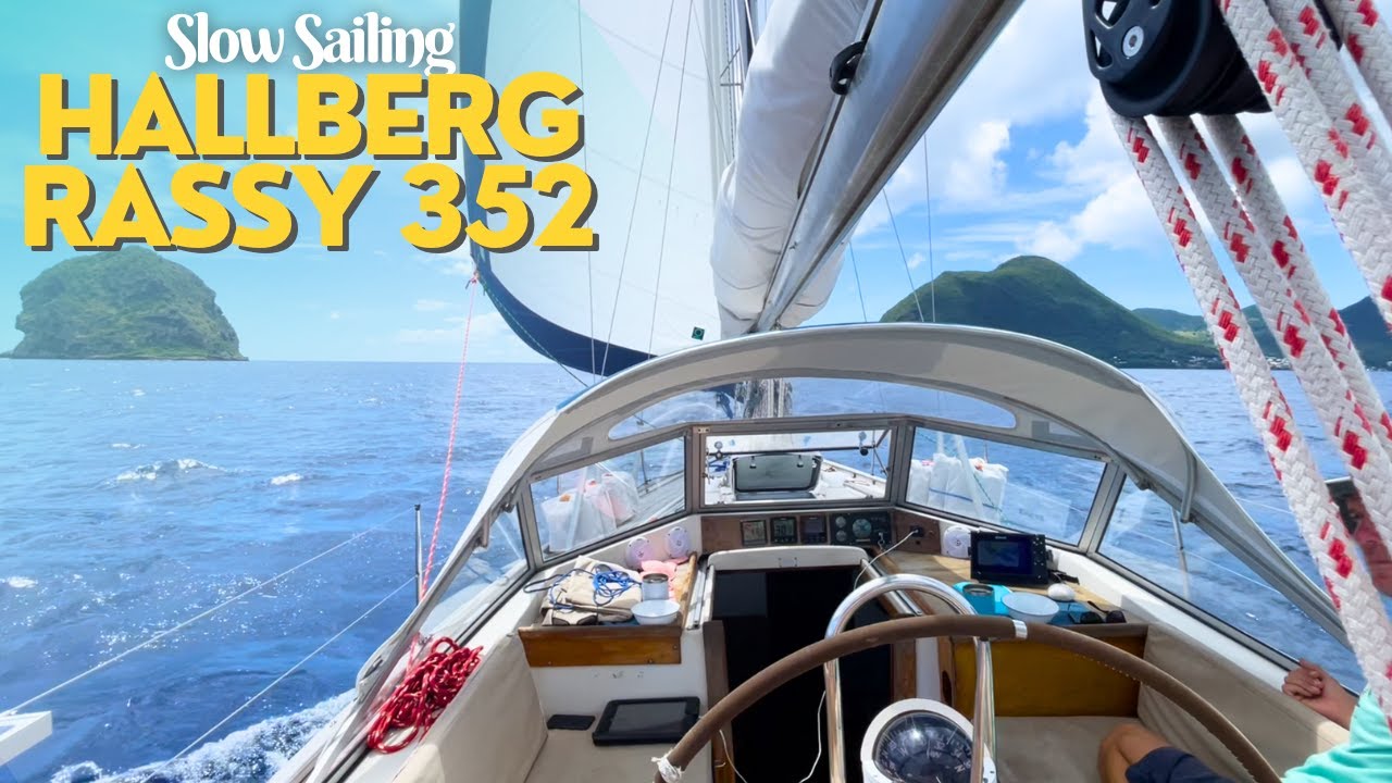 ⛵️SLOW TV - PURE SAILING on a *Hallberg Rassy 352* | Sailing Joco