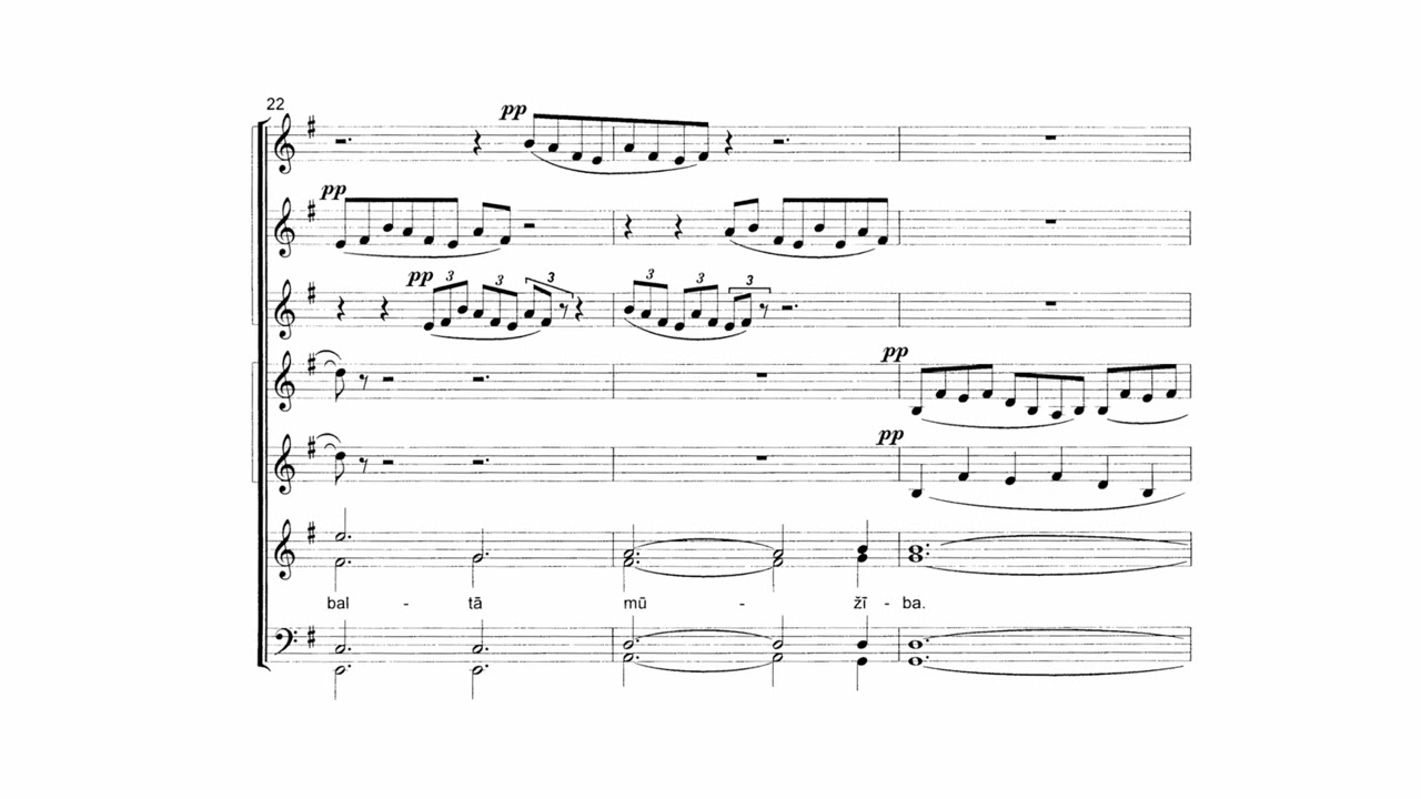 Pēteris Plakidis | MŪŽĪBA (ETERNITY) | Riga Chamber Choir 