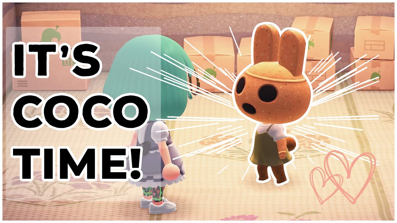 I GOT COCO!!!! 🐰🥥 Animal Crossing New Horizons