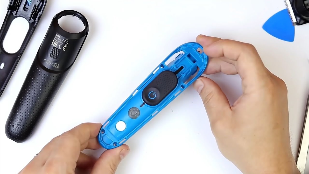 هل يمكن اصلاح ماكينة حلاقة براون ؟ Braun beard trimmer Disassembly