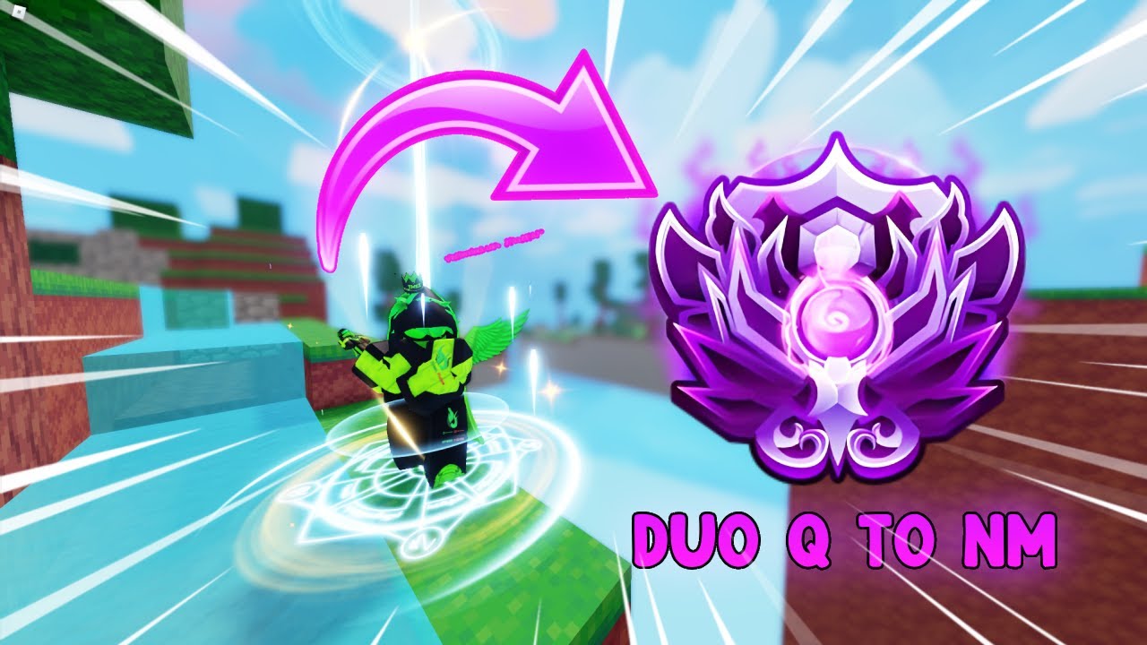 DUO QUEUEING FOR NIGHTMARE...... IN BEDWARS (Ft @JustAxel0 )