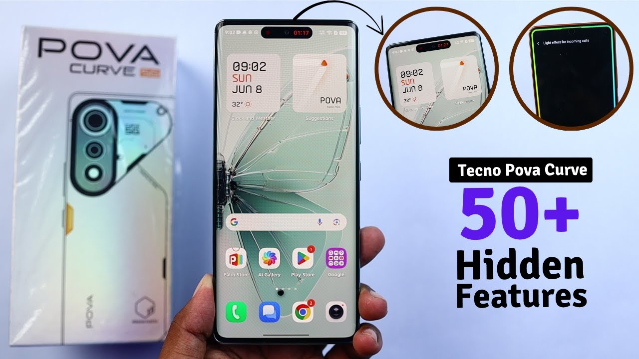 Tecno Pova Curve Tips and Tricks | Tecno Pova Curve Top 50+ Hidden Features