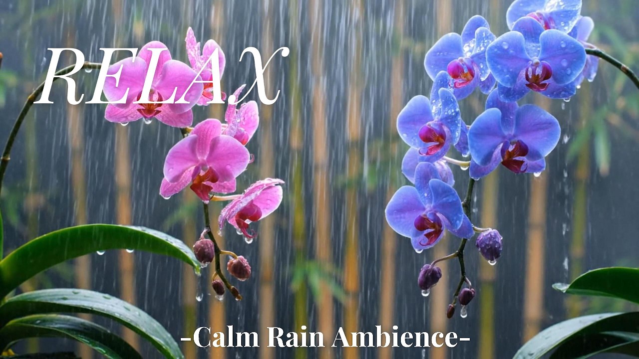 Instant Peace of Mind | ASMR | Trickling Rain Water Sound | Anxiety Relief, Sleep Aide, and Healing