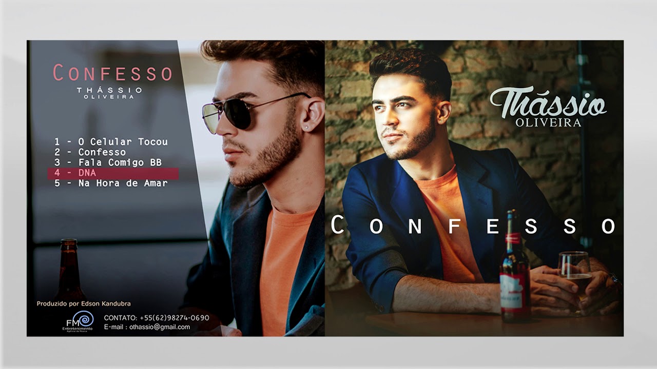 CD Completo - Confesso - Thássio Oliveira