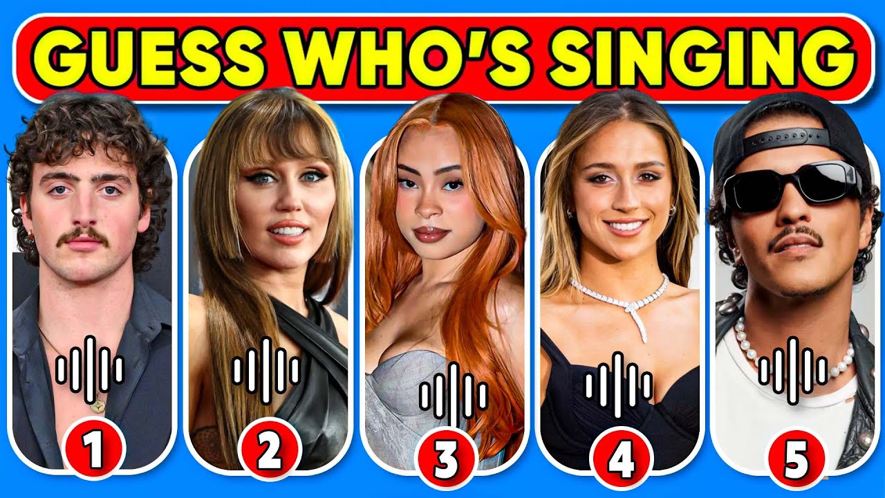 Guess Who is Singing✅ Most Trending Songs🎵 | 99.9% Fail| Rap Quiz 2025