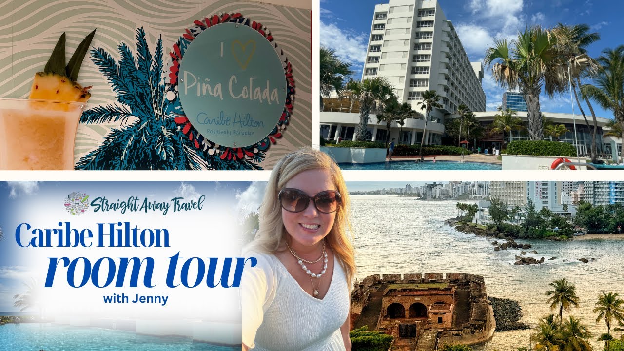 Caribe Hilton Room Tour | Beach Wing Ocean View with 2 Double Beds & Balcony